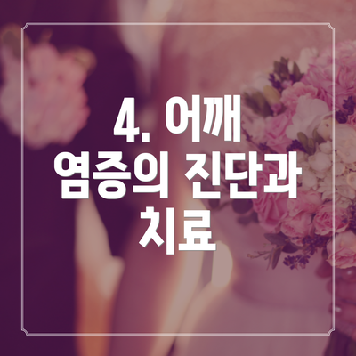 4. 어깨 염증의 진단과 치료