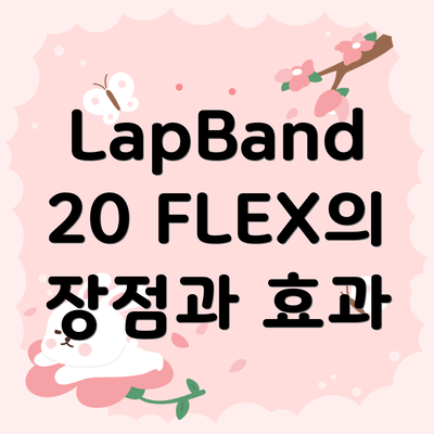 LapBand 20 FLEX의 장점과 효과