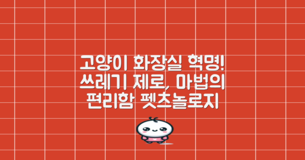펫츠놀로지 고양이 원터치 배변 쓰레기통 리터제로, 화이트, 1개 추천 리뷰