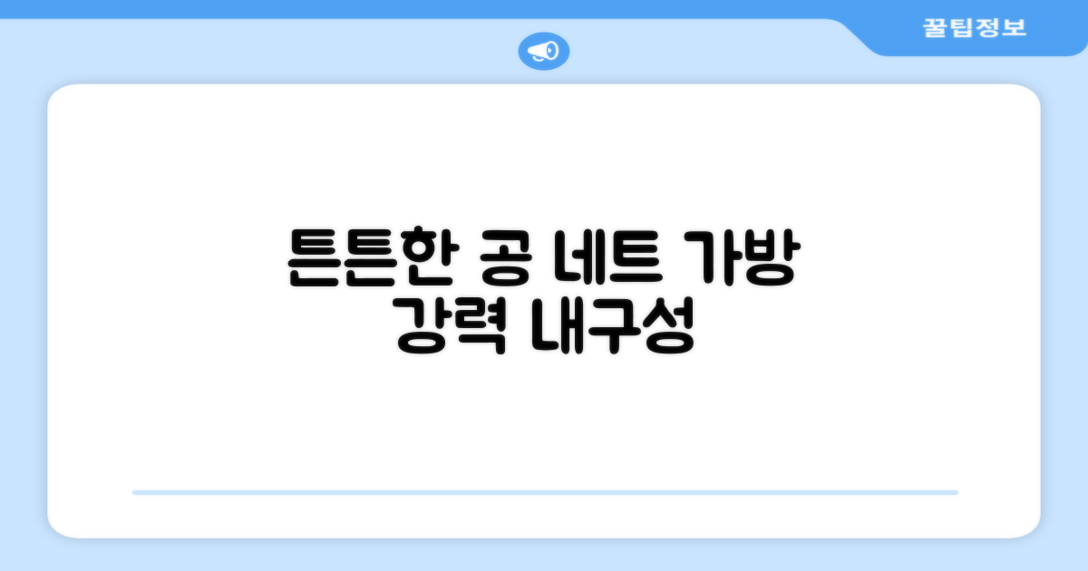 튼튼한 공 네트 가방