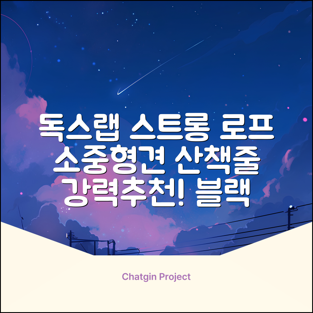 독스랩 1.5m 2m 3m 5m 스트롱 로프 소형견 중형견 대형견 줄 강아지 리드줄 산책줄, 블랙, 1개 추천 리뷰