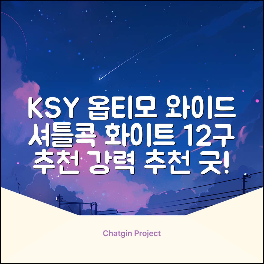 ksy 옵티모 와이드 배드민턴 셔틀콕, 화이트, 12개입, 1개 추천 리뷰