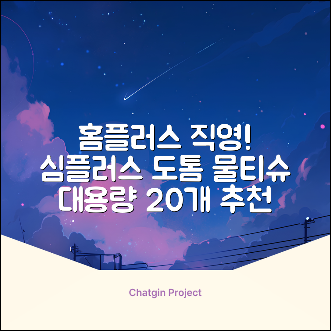 홈플러스 공식 본사 직영 simplus 도톰한 물티슈 캡형 저자극 심플러스 시그니처, 110매입, 20개 추천 리뷰
