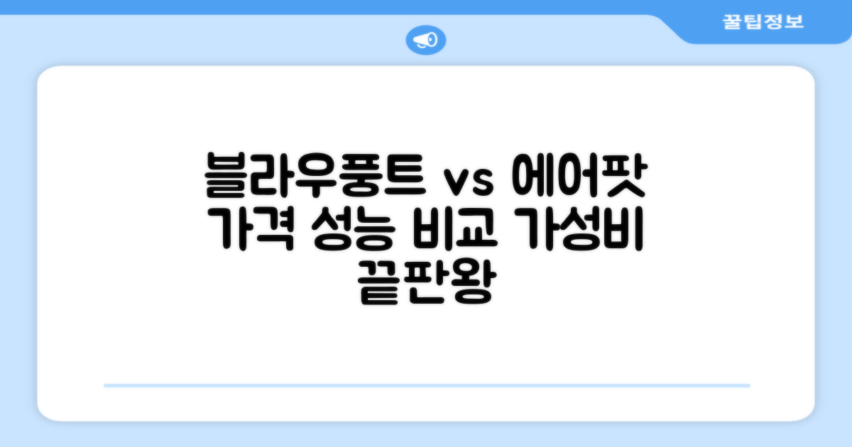 블라우풍트, 에어팟과 비교해 보세요