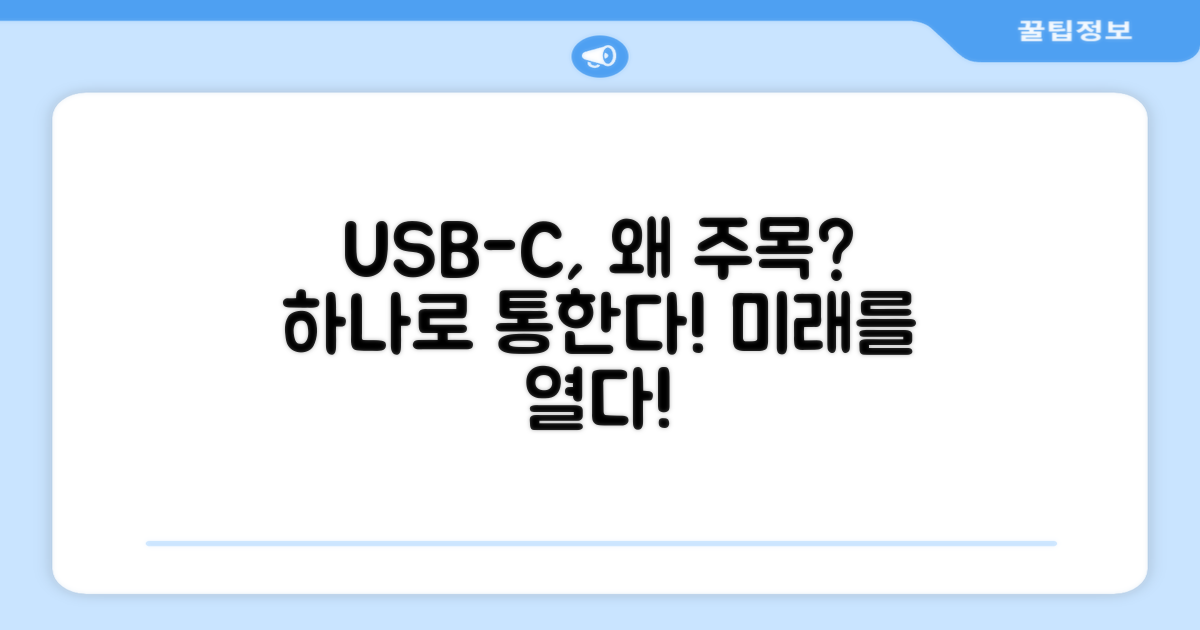 USB-C, 왜 주목해야 할까?