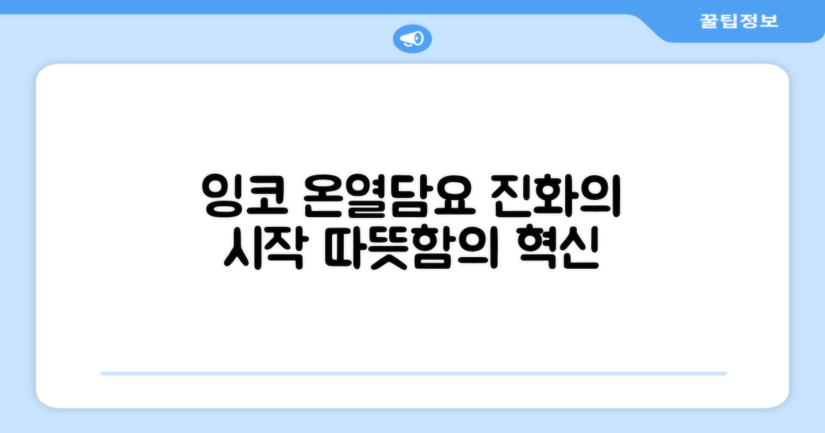 온열담요, 잉코의 진화