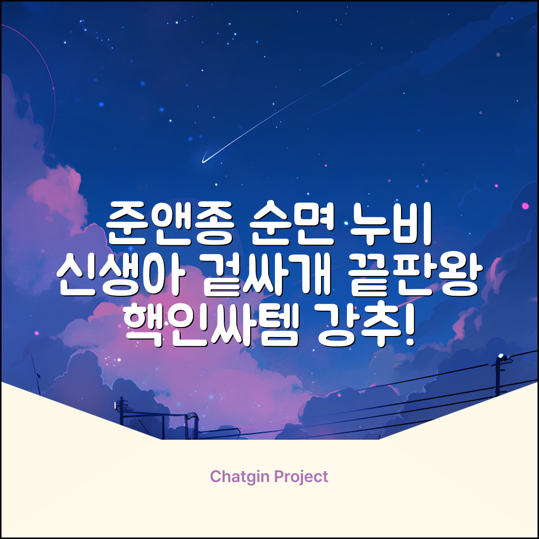 준앤종 프리미엄 순면 신생아 누비 겉싸개 추천 리뷰