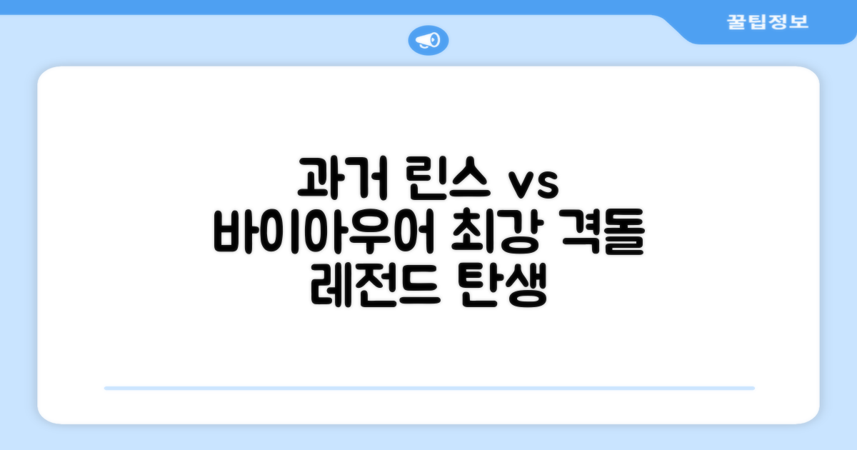 과거 린스 vs 바이아우어