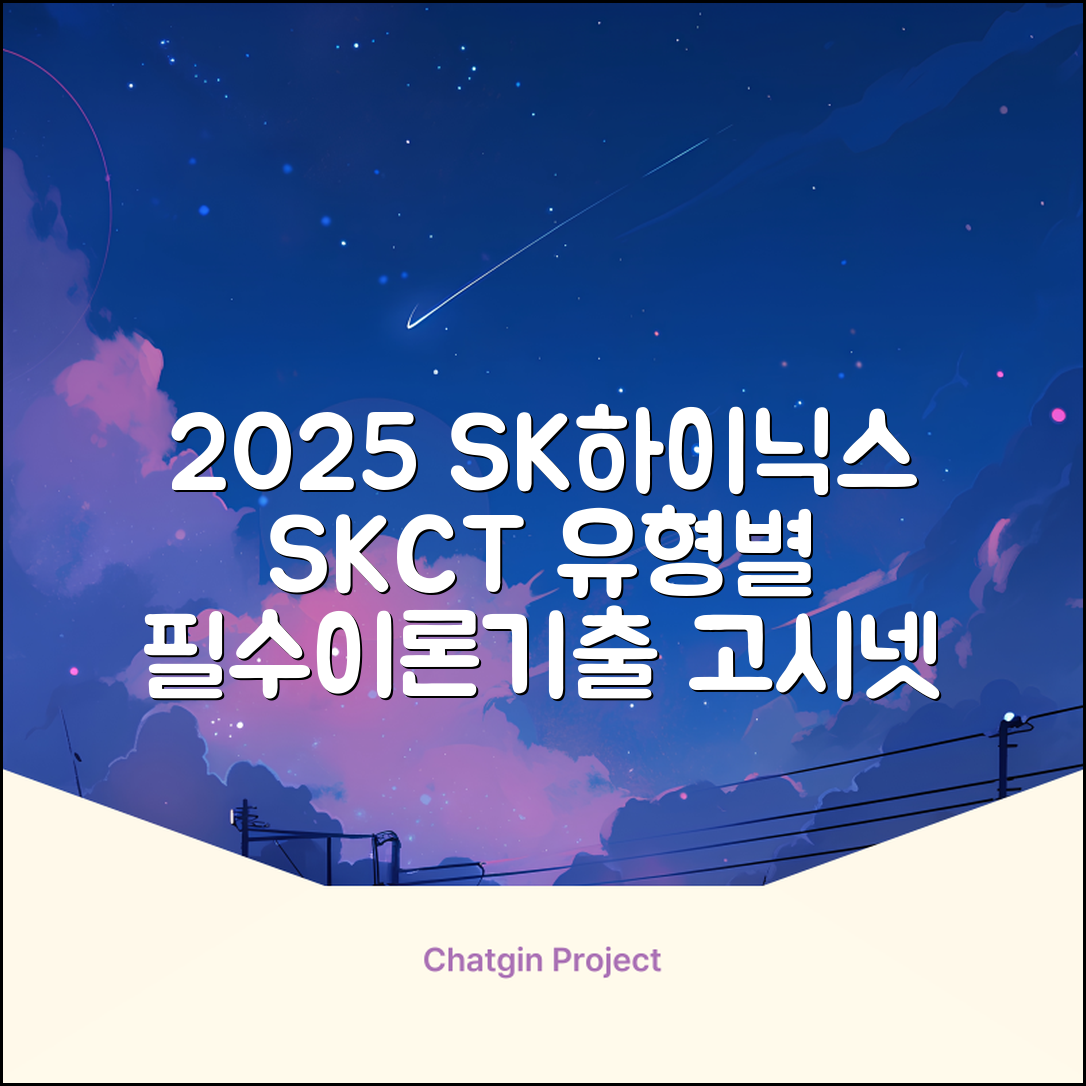 2025 SK하이닉스 Maintenance / Operator 온라인 SKCT: 영역별 필수이론 + 최신 기출유형 모의고사, 고시넷 추천 리뷰