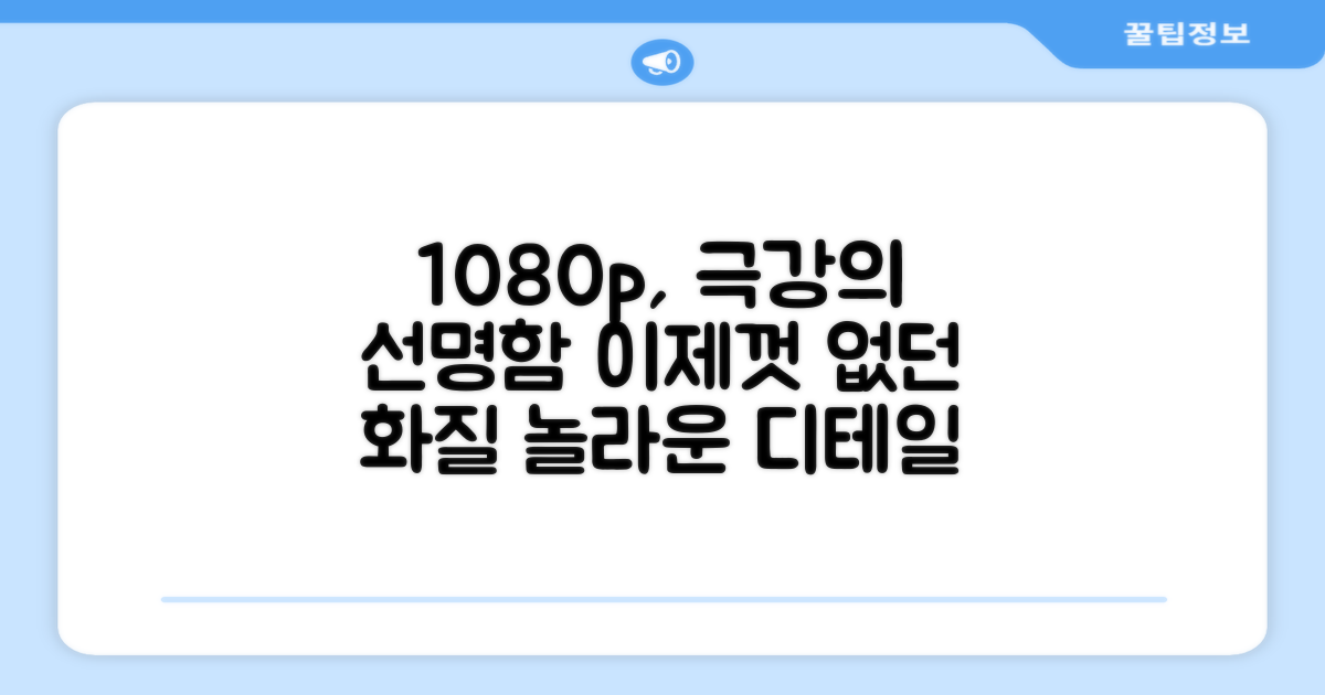 1080P, 보이지 않던 선명함의 세계