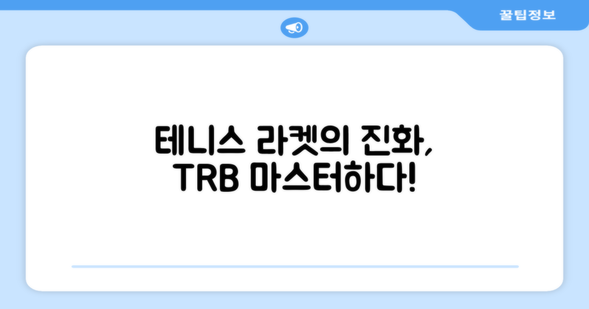 티알비, 테니스 라켓의 진화